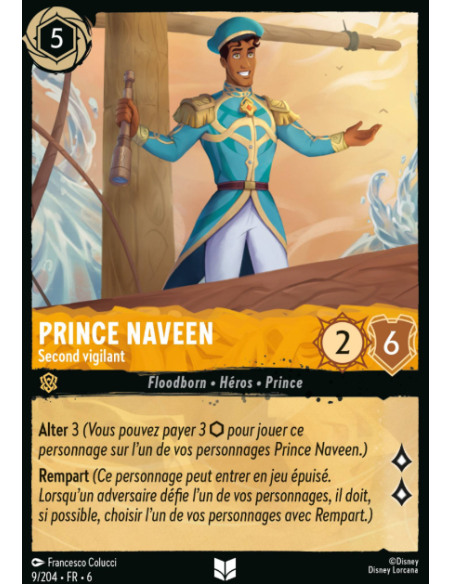 S6 - 009/204 - Prince Naveen - Second vigilant