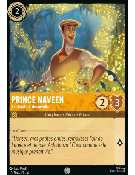 S6 - 010/204 - Prince Naveen - Explorateur désinvolte
