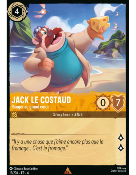 S6 - 013/204 - Jack le costaud - Ranger au grand coeur