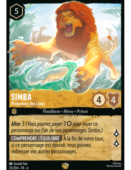 S6 - 020/204 - Simba - Protecteur des lions