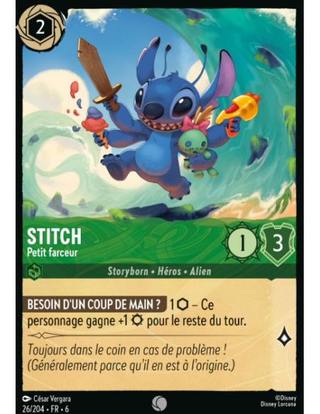 S6 - 026/204 - Stitch - Petit farceur