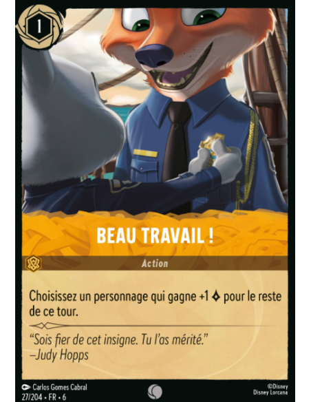 S6 - 027/204 - Beau travail !