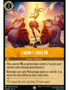 S6 - 028/204 - I won't give in