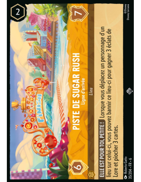 S6 - 035/204 - Piste de Sugar rush - ligne d'arrivée