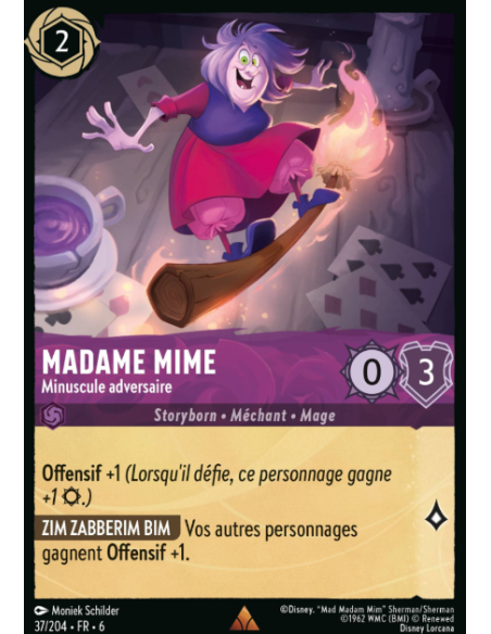 S6 - 037/204 - Madame Mime - Minuscule adversaire