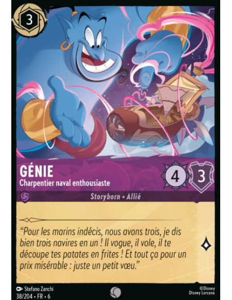 S6 - 038/204 - Génie - Charpentier naval enthousiaste