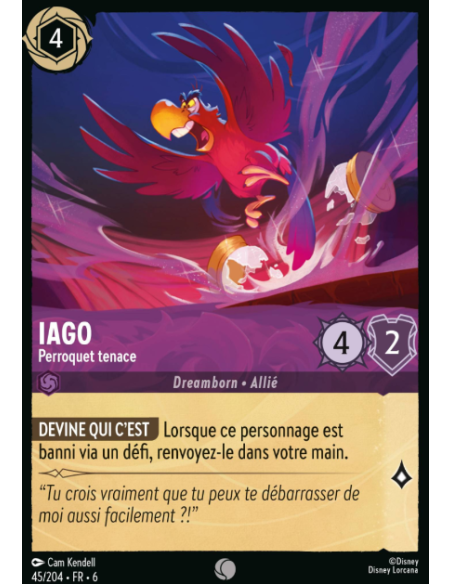 S6 - 045/204 - Iago - Perroquet tenace