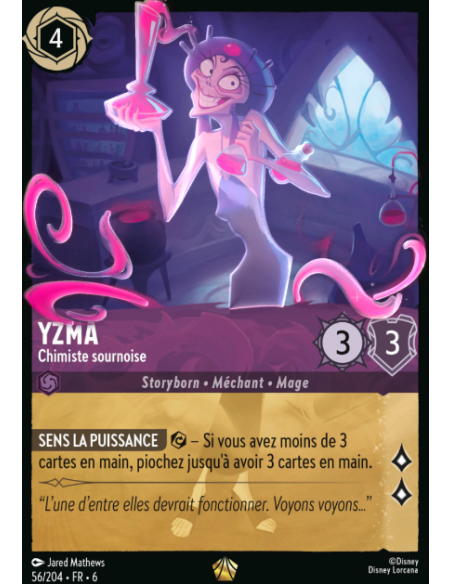 S6 - 056/204 - Yzma - chimiste sournoise