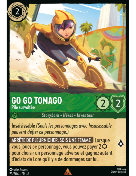 S6 - 073/204 - Go go Tomago - pile survoltée