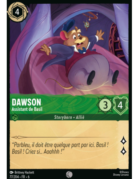 S6 - 077/204 - Dawson - Assistant de Basil