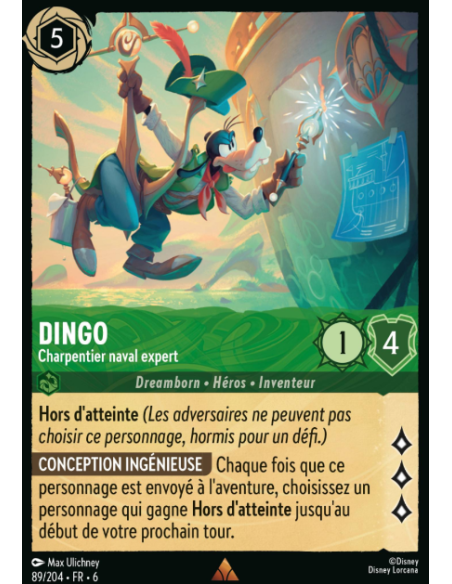 S6 - 089/204 - Dingo - Charpentier naval expert