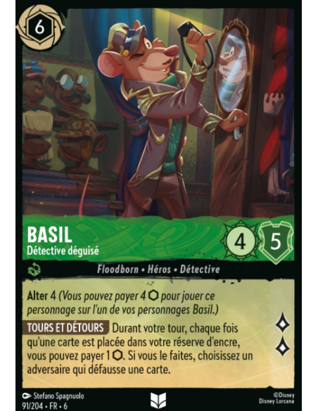 S6 - 091/204 - Basil - Détective déguisé