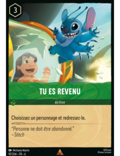 S6 - 097/204 - Tu es revenu