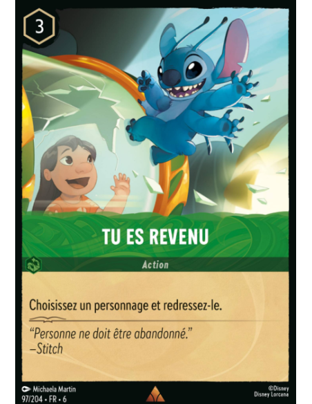 S6 - 097/204 - Tu es revenu