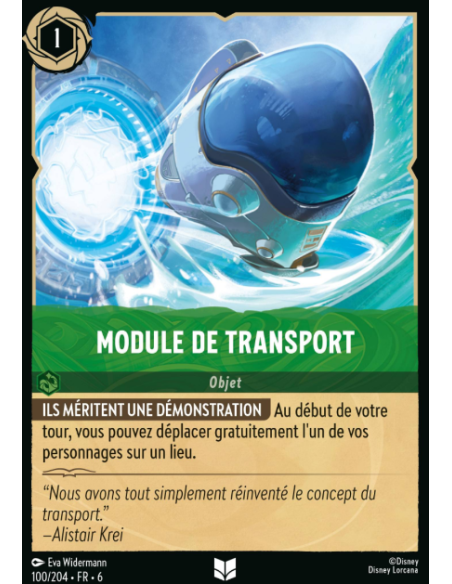 S6 - 100/204 - Module de transport