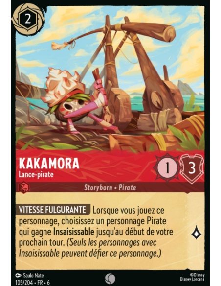 S6 - 105/204 - Kakamora - Lance-pirate