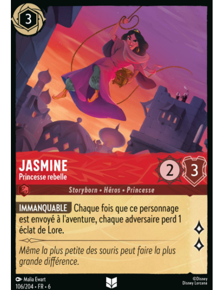 S6 - 106/204 - Jasmine - Princesse rebelle