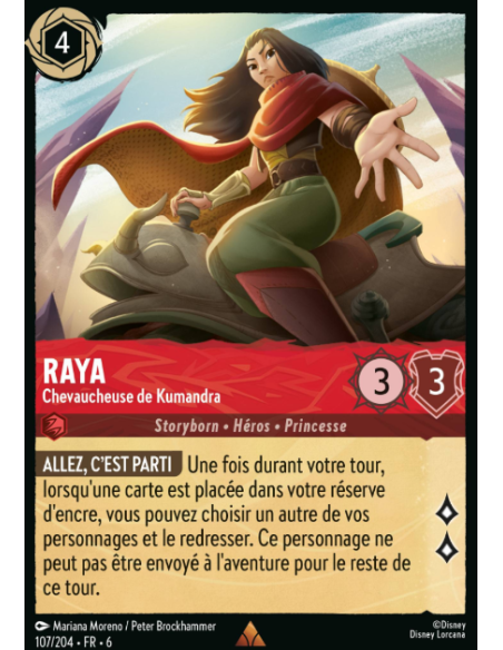 S6 - 107/204 - Raya - Chevaucheuse de Kumandra