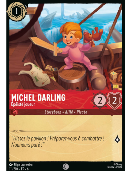 S6 - 111/204 - Michel Darling - Épéiste joueur