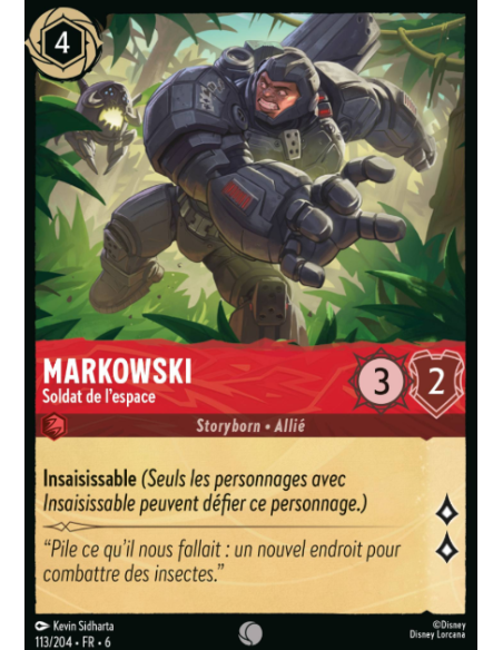 S6 - 113/204 - Markowski - Soldat de l'espace