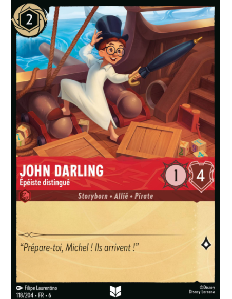 S6 - 118/204 - John Darling - Épéiste distingué