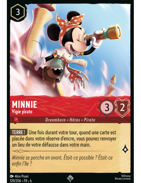 S6 - 120/204 - Minnie - Vigie pirate