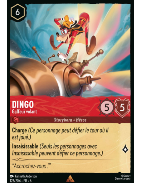 S6 - 123/204 - Dingo - Gaffeur volant
