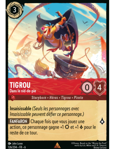 S6 - 126/204 - Tigrou - Dans le nid-de-pie