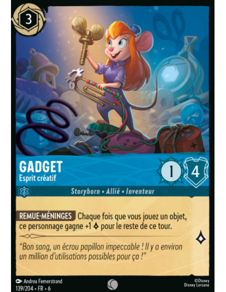 S6 - 139/204 - Gadget - Esprit créatif