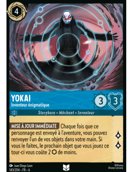 S6 - 143/204 - Yokai - Inventeur énigmatique