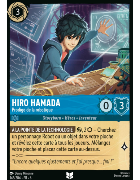 S6 - 145/204 - Hiro Hamada - Prodige de la robotique