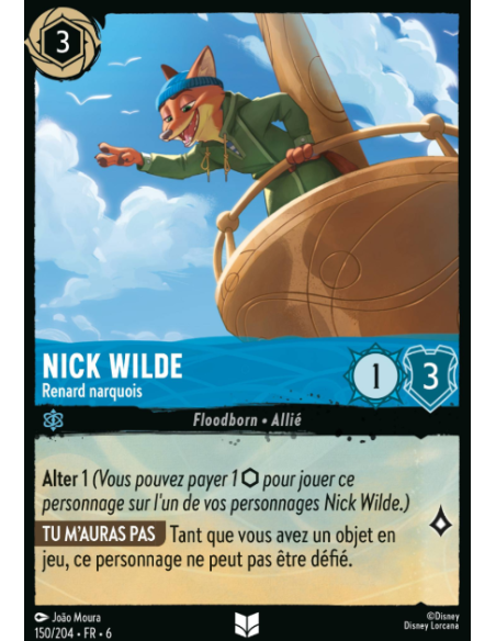 S6 - 150/204 - Nick Wilde - Renard narquois
