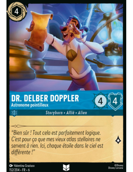 S6 - 152/204 - Dr. Delber Doppler - Astronome pointilleux