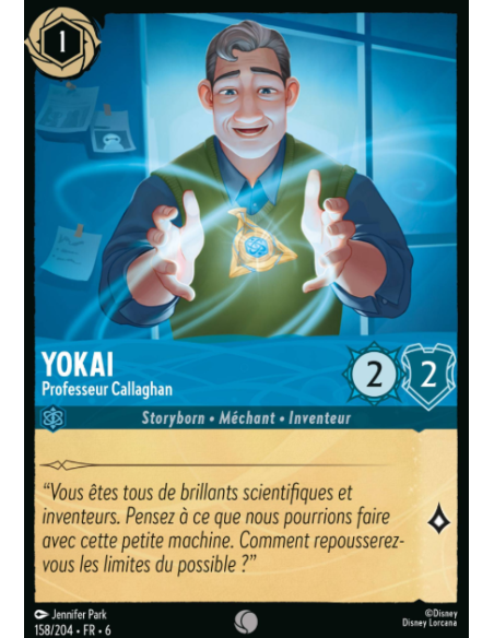 S6 - 158/204 - Yokai - Professeur Callaghan