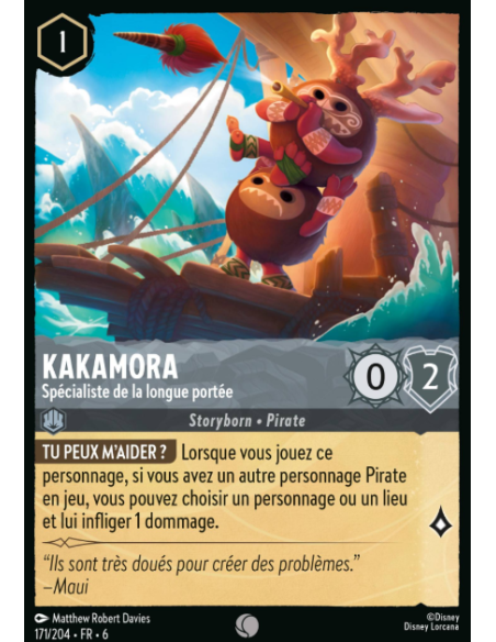 S6 - 171/204 - Kakamora - Spécialiste de la longue portée