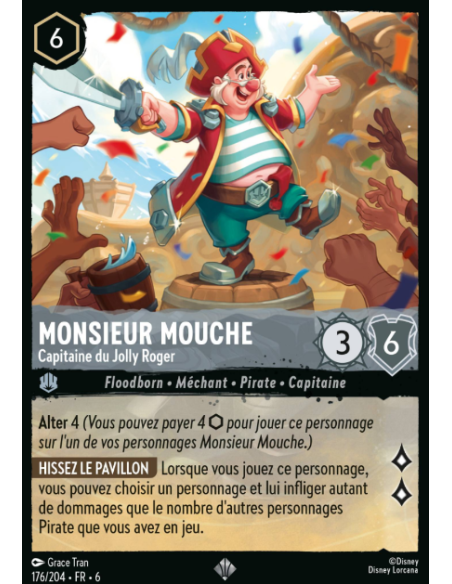 S6 - 176/204 - Monsieur Mouche - Capitaine du Jolly Roger