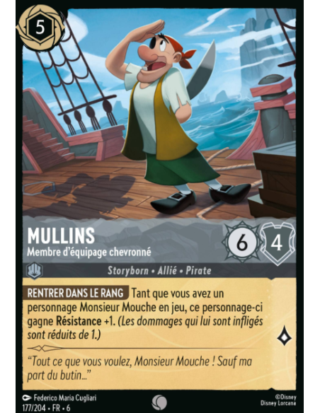 S6 - 177/204 - Mullins - Membre d'équipage chevronné