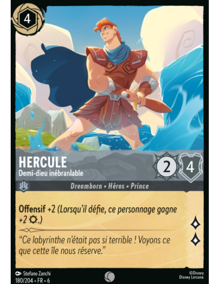 S6 - 180/204 - Hercule - Demi-dieu inébranlable
