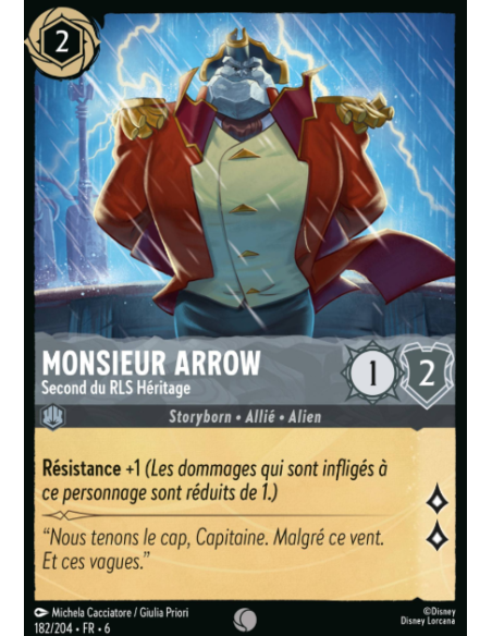 S6 - 182/204 - Monsieur Arrow - Second du RLS Héritage