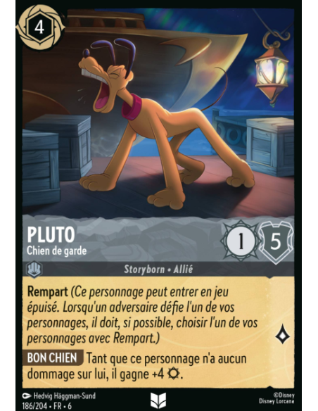 S6 - 186/204 - Pluto - Chien de garde