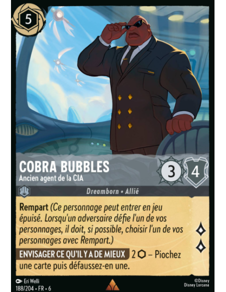 S6 - 188/204 - Cobra Bubbles - Ancien agent de la CIA
