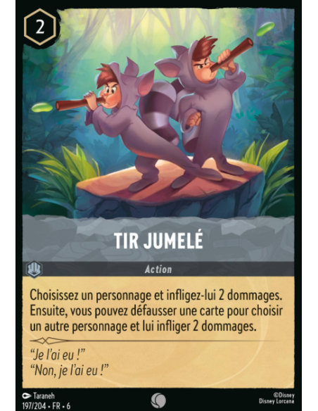 S6 - 197/204 - Tir jumelé