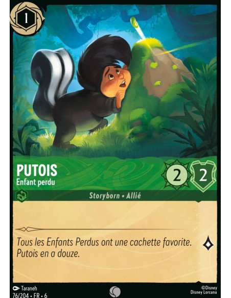 S6 - 076/204 - Putois - Enfant perdu
