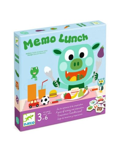 Memo Lunch - Visuel de l'extérieur de la boîte