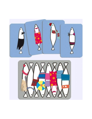 Sardines - Jeu - Visuel des cartes