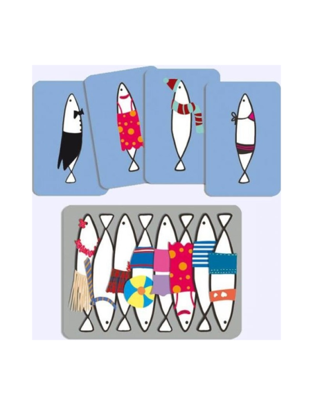 Sardines - Jeu - Visuel des cartes
