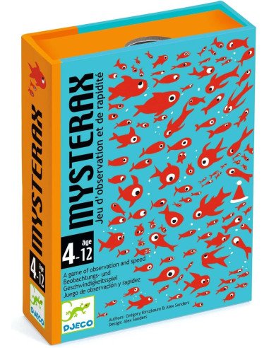 Mysterax - Jeu de société - enfants - Poisson - Boite