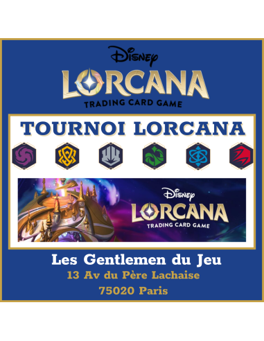 Tournoi Lorcana aux Gentlemen du Jeu