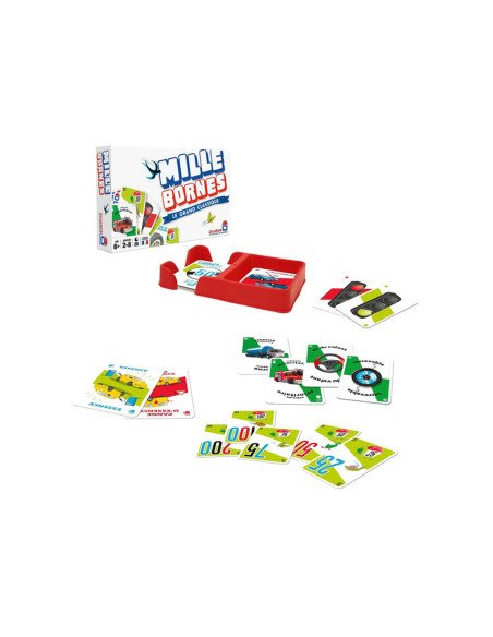 Mille Bornes Classique - Visuel de l'intérieur de la boîte