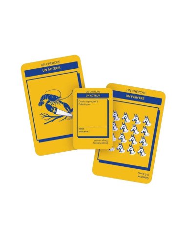 Enclume - Mots & Images - Visuel des cartes